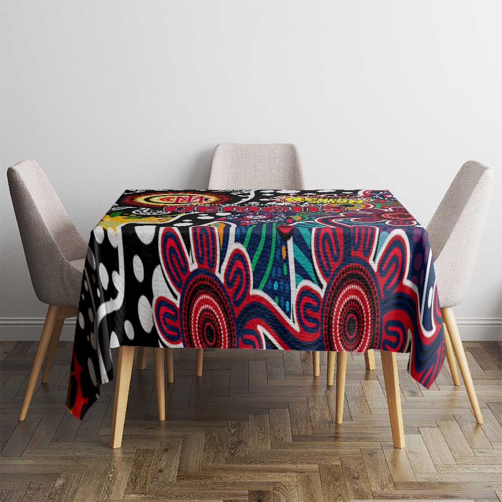 Demons AFL Celebrating 50 Years of Naidoc Tablecloth NAIDOC Week 2025 Aboriginal