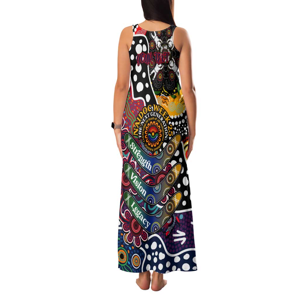 Personalised Demons AFL Celebrating 50 Years of Naidoc Tank Maxi Dress NAIDOC Week 2025 Aboriginal
