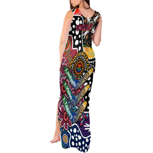 Personalised Demons AFL Celebrating 50 Years of Naidoc Tank Maxi Dress NAIDOC Week 2025 Aboriginal