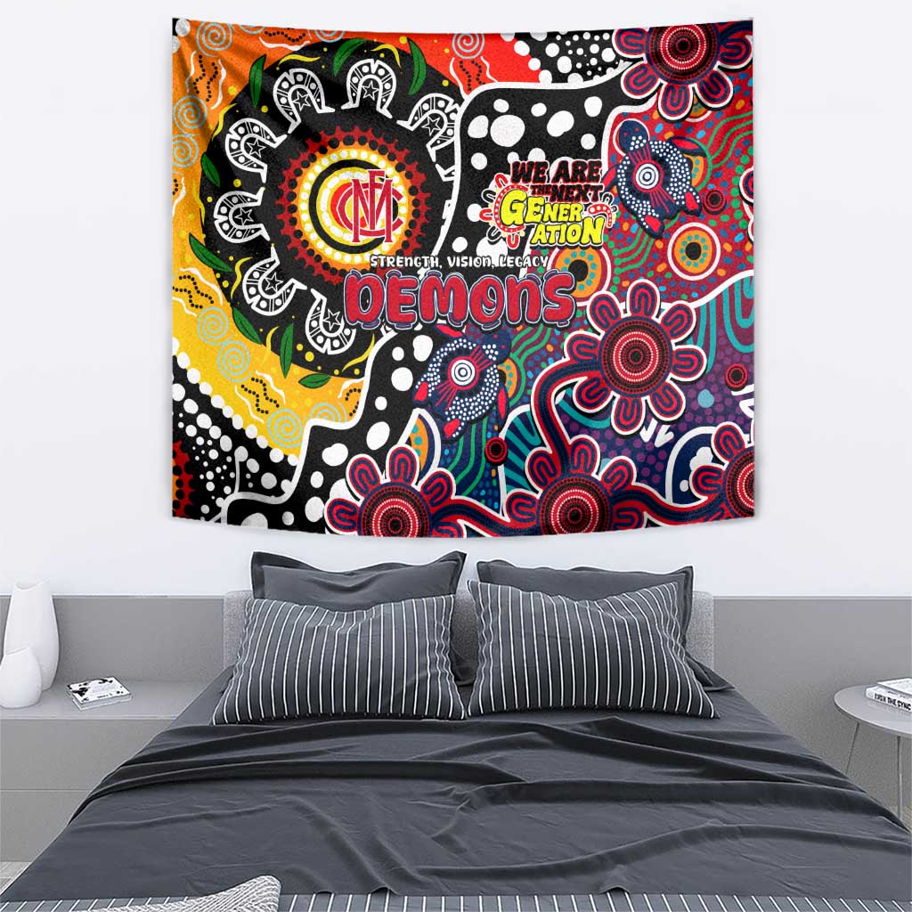 Demons AFL Celebrating 50 Years of Naidoc Tapestry NAIDOC Week 2025 Aboriginal