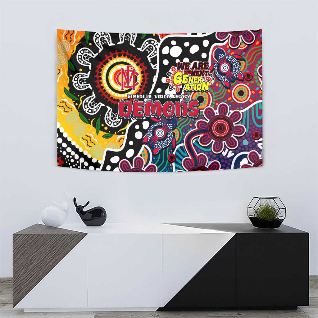 Demons AFL Celebrating 50 Years of Naidoc Tapestry NAIDOC Week 2025 Aboriginal