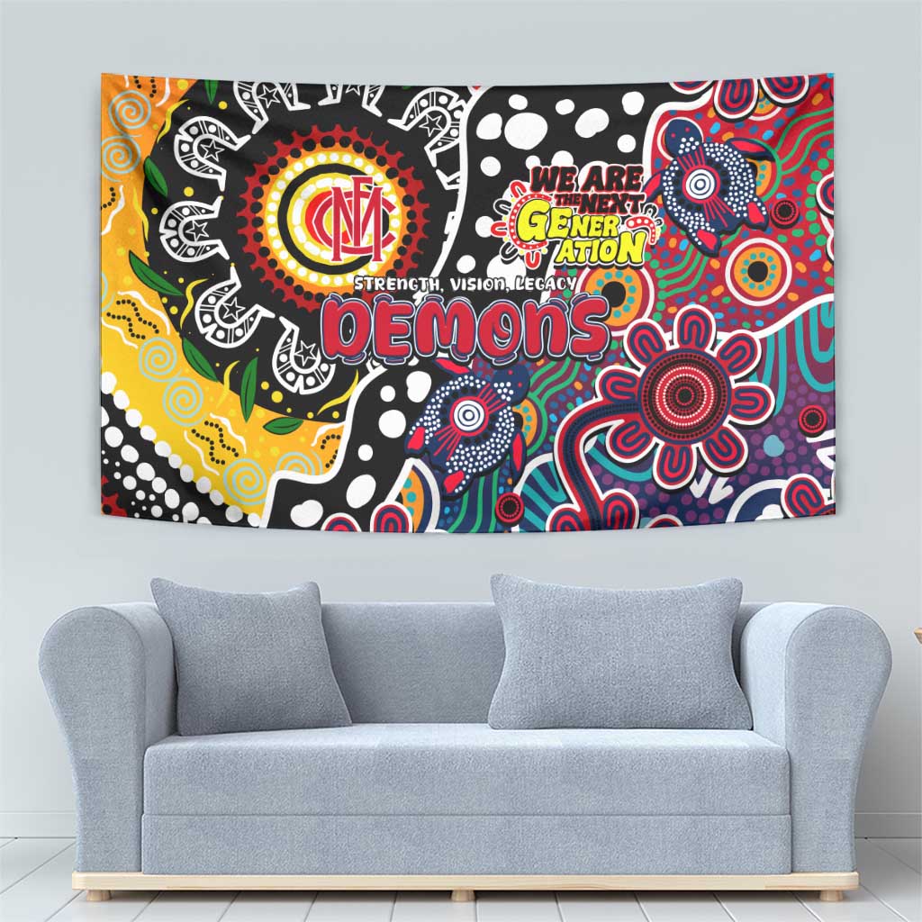 Demons AFL Celebrating 50 Years of Naidoc Tapestry NAIDOC Week 2025 Aboriginal