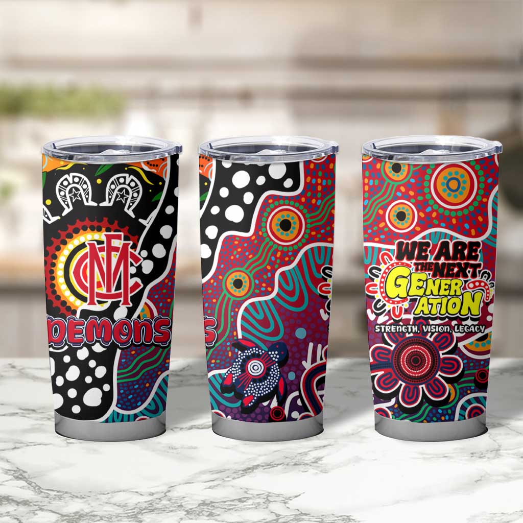 Demons AFL Celebrating 50 Years of Naidoc Tumbler Cup NAIDOC Week 2025 Aboriginal
