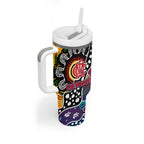 Demons AFL Celebrating 50 Years of Naidoc Tumbler With Handle NAIDOC Week 2025 Aboriginal
