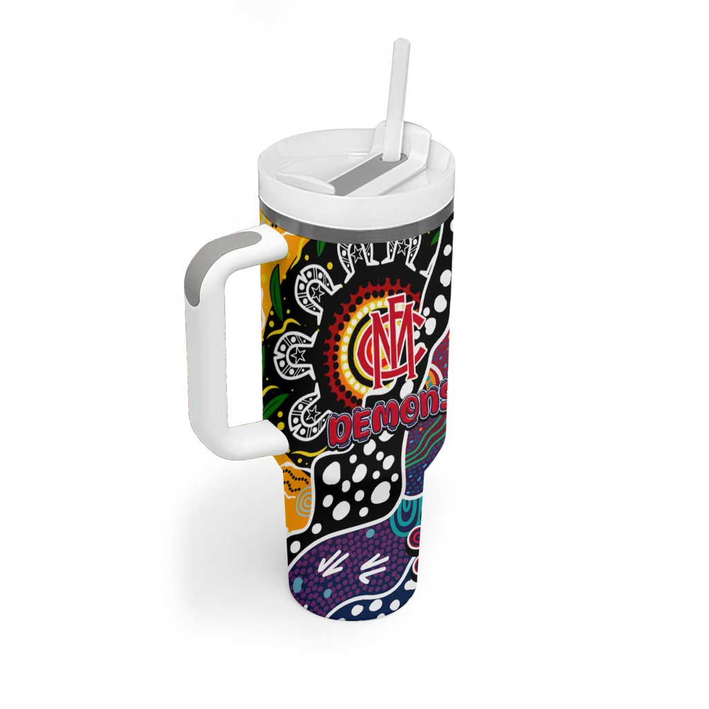 Demons AFL Celebrating 50 Years of Naidoc Tumbler With Handle NAIDOC Week 2025 Aboriginal