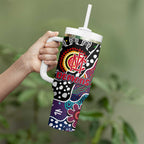 Demons AFL Celebrating 50 Years of Naidoc Tumbler With Handle NAIDOC Week 2025 Aboriginal