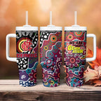 Demons AFL Celebrating 50 Years of Naidoc Tumbler With Handle NAIDOC Week 2025 Aboriginal