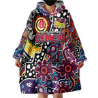 Personalised Demons AFL Celebrating 50 Years of Naidoc Wearable Blanket Hoodie NAIDOC Week 2025 Aboriginal