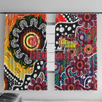 Demons AFL Celebrating 50 Years of Naidoc Window Curtain NAIDOC Week 2025 Aboriginal