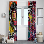 Demons AFL Celebrating 50 Years of Naidoc Window Curtain NAIDOC Week 2025 Aboriginal