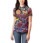Personalised Demons AFL Celebrating 50 Years of Naidoc Women Polo Shirt NAIDOC Week 2025 Aboriginal