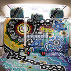 Kangaroos AFL Celebrating 50 Years of Naidoc Back Car Seat Cover NAIDOC Week 2025 Aboriginal