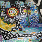 Kangaroos AFL Celebrating 50 Years of Naidoc Back Car Seat Cover NAIDOC Week 2025 Aboriginal