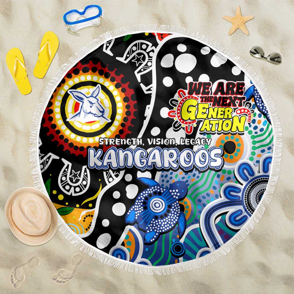 Kangaroos AFL Celebrating 50 Years of Naidoc Beach Blanket NAIDOC Week 2025 Aboriginal