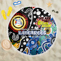Kangaroos AFL Celebrating 50 Years of Naidoc Beach Blanket NAIDOC Week 2025 Aboriginal