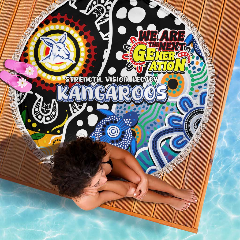 Kangaroos AFL Celebrating 50 Years of Naidoc Beach Blanket NAIDOC Week 2025 Aboriginal