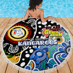 Kangaroos AFL Celebrating 50 Years of Naidoc Beach Blanket NAIDOC Week 2025 Aboriginal