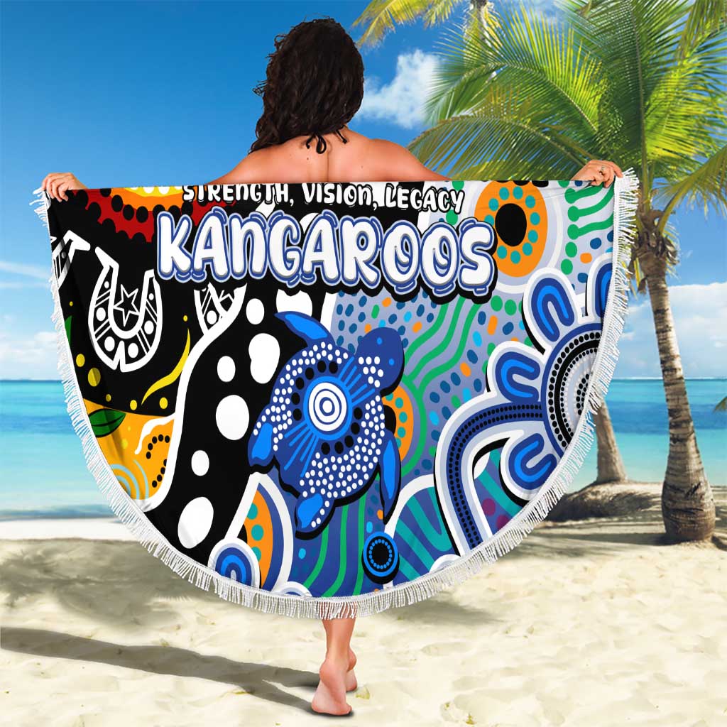 Kangaroos AFL Celebrating 50 Years of Naidoc Beach Blanket NAIDOC Week 2025 Aboriginal