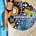 Kangaroos AFL Celebrating 50 Years of Naidoc Beach Blanket NAIDOC Week 2025 Aboriginal