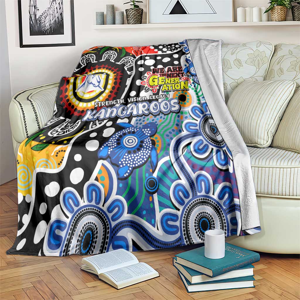 Kangaroos AFL Celebrating 50 Years of Naidoc Blanket NAIDOC Week 2025 Aboriginal