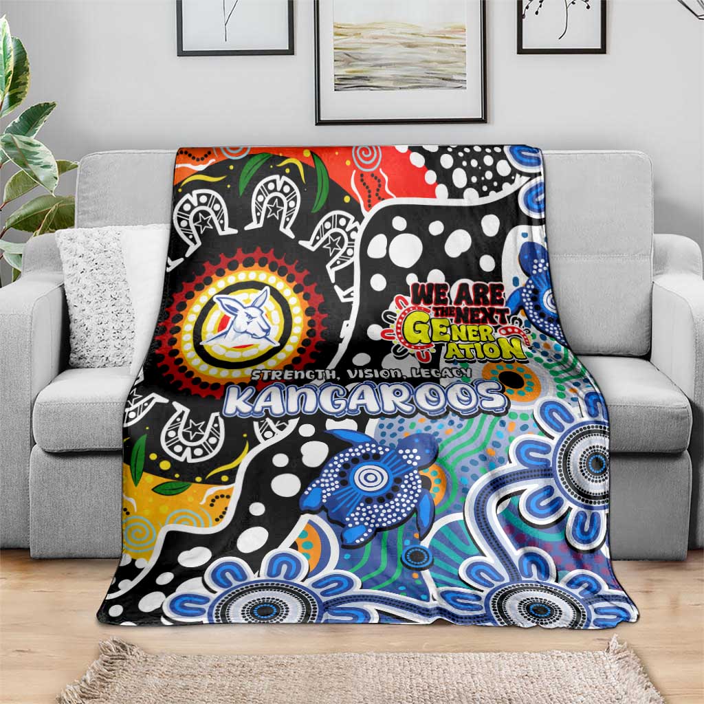 Kangaroos AFL Celebrating 50 Years of Naidoc Blanket NAIDOC Week 2025 Aboriginal