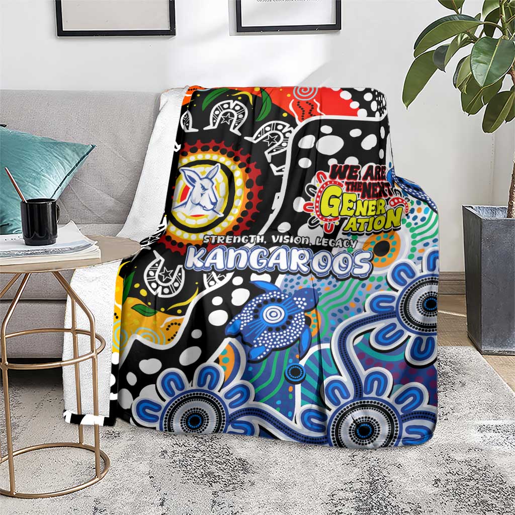 Kangaroos AFL Celebrating 50 Years of Naidoc Blanket NAIDOC Week 2025 Aboriginal