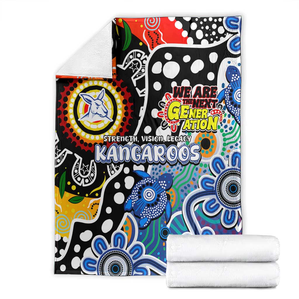 Kangaroos AFL Celebrating 50 Years of Naidoc Blanket NAIDOC Week 2025 Aboriginal