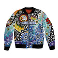 Personalised Kangaroos AFL Celebrating 50 Years of Naidoc Bomber Jacket NAIDOC Week 2025 Aboriginal