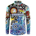 Personalised Kangaroos AFL Celebrating 50 Years of Naidoc Button Sweatshirt NAIDOC Week 2025 Aboriginal