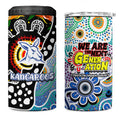 Kangaroos AFL Celebrating 50 Years of Naidoc 4 in 1 Can Cooler Tumbler NAIDOC Week 2025 Aboriginal