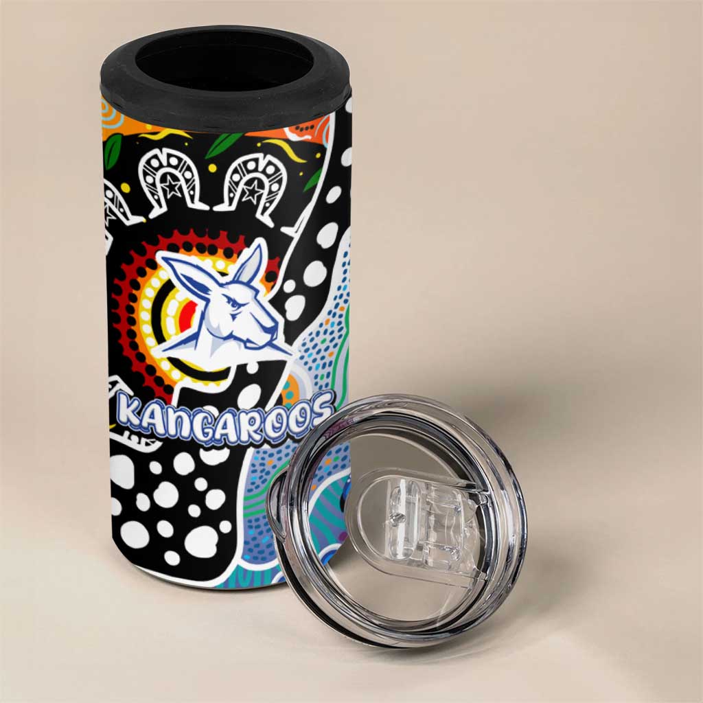 Kangaroos AFL Celebrating 50 Years of Naidoc 4 in 1 Can Cooler Tumbler NAIDOC Week 2025 Aboriginal