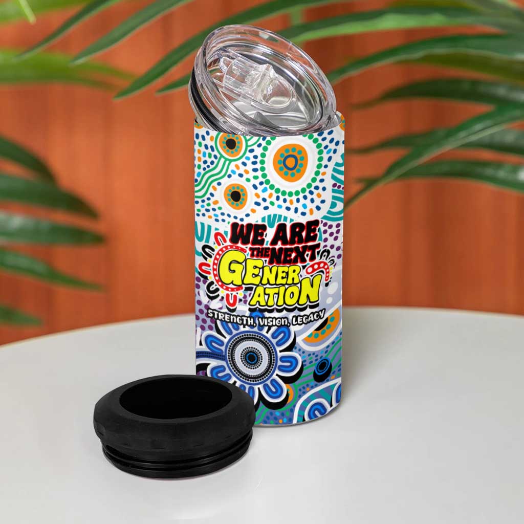 Kangaroos AFL Celebrating 50 Years of Naidoc 4 in 1 Can Cooler Tumbler NAIDOC Week 2025 Aboriginal