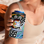 Kangaroos AFL Celebrating 50 Years of Naidoc 4 in 1 Can Cooler Tumbler NAIDOC Week 2025 Aboriginal