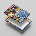 Kangaroos AFL Celebrating 50 Years of Naidoc Canvas Wall Art NAIDOC Week 2025 Aboriginal