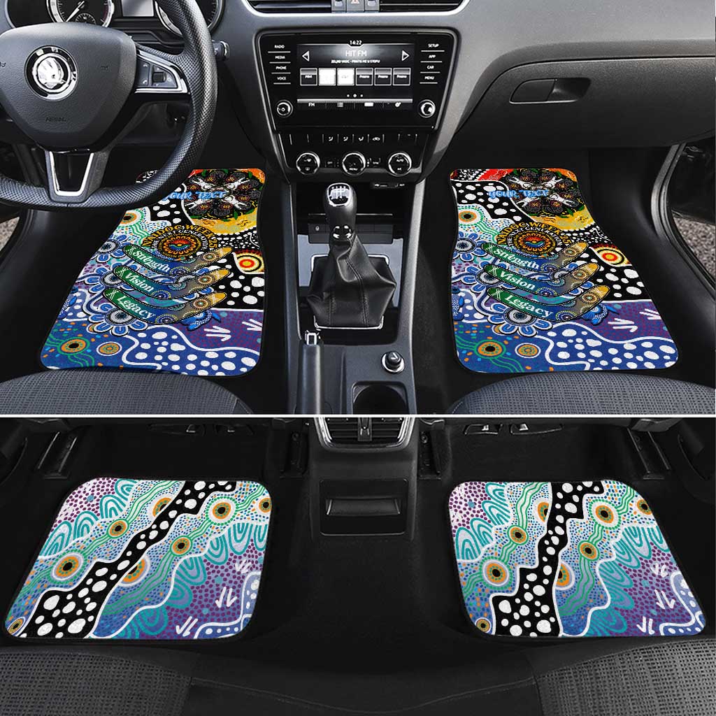 Kangaroos AFL Celebrating 50 Years of Naidoc Car Mats NAIDOC Week 2025 Aboriginal