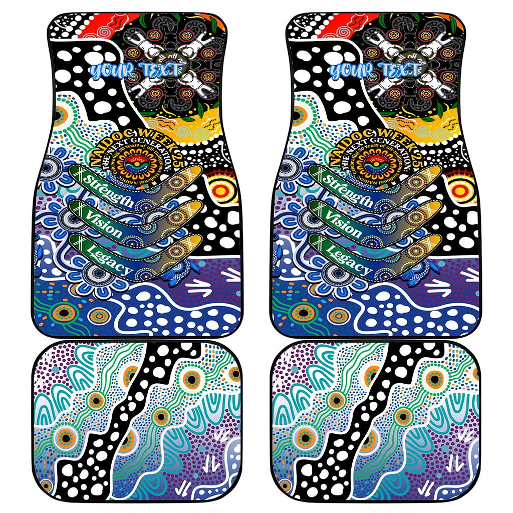 Kangaroos AFL Celebrating 50 Years of Naidoc Car Mats NAIDOC Week 2025 Aboriginal