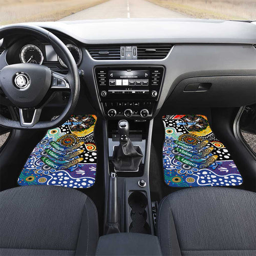 Kangaroos AFL Celebrating 50 Years of Naidoc Car Mats NAIDOC Week 2025 Aboriginal