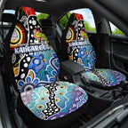 Kangaroos AFL Celebrating 50 Years of Naidoc Car Seat Cover NAIDOC Week 2025 Aboriginal
