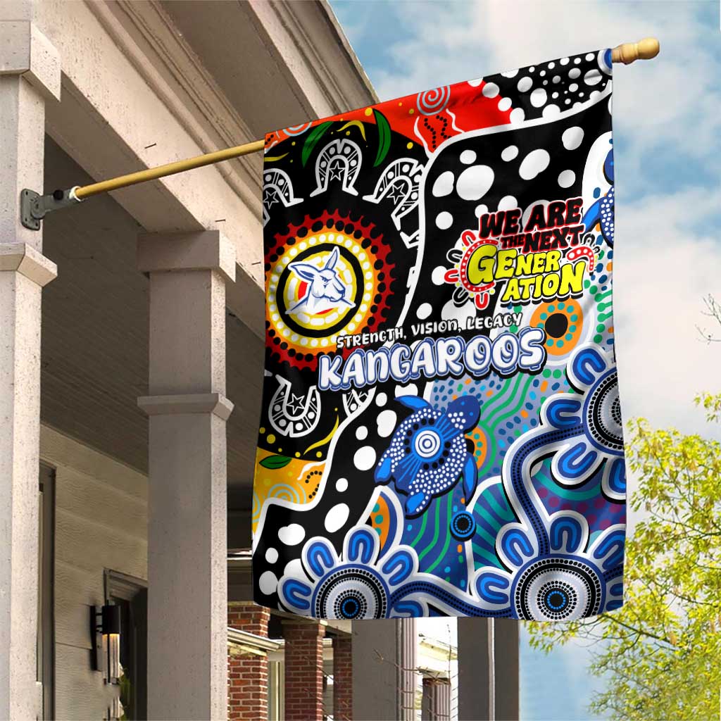 Kangaroos AFL Celebrating 50 Years of Naidoc Garden Flag NAIDOC Week 2025 Aboriginal