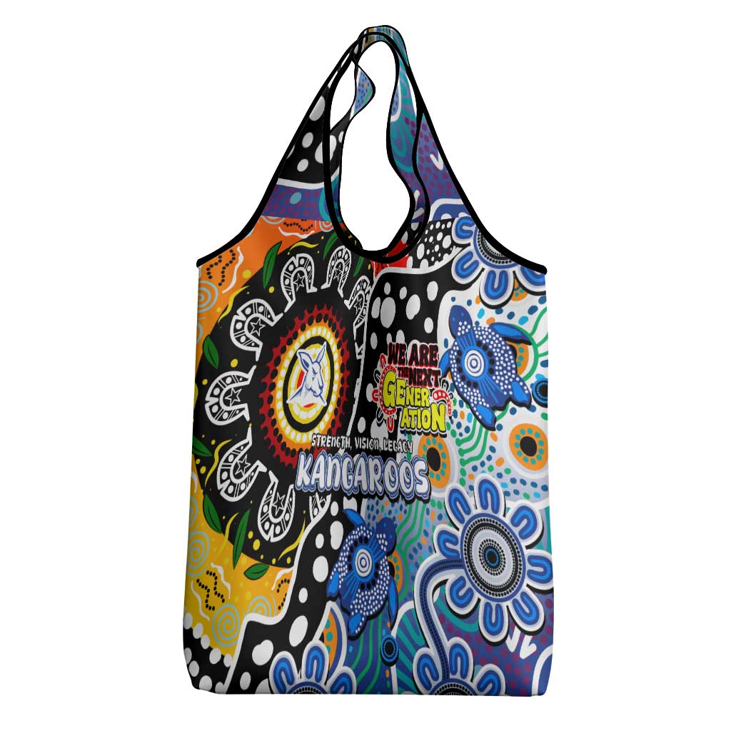 Kangaroos AFL Celebrating 50 Years of Naidoc Grocery Bag NAIDOC Week 2025 Aboriginal