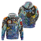 Personalised Kangaroos AFL Celebrating 50 Years of Naidoc Hoodie NAIDOC Week 2025 Aboriginal
