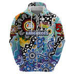 Personalised Kangaroos AFL Celebrating 50 Years of Naidoc Hoodie NAIDOC Week 2025 Aboriginal