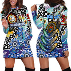 Personalised Kangaroos AFL Celebrating 50 Years of Naidoc Hoodie Dress NAIDOC Week 2025 Aboriginal