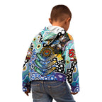 Personalised Kangaroos AFL Celebrating 50 Years of Naidoc Kid Hoodie NAIDOC Week 2025 Aboriginal