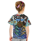 Personalised Kangaroos AFL Celebrating 50 Years of Naidoc Kid T Shirt NAIDOC Week 2025 Aboriginal