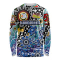 Personalised Kangaroos AFL Celebrating 50 Years of Naidoc Long Sleeve Shirt NAIDOC Week 2025 Aboriginal