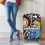 Kangaroos AFL Celebrating 50 Years of Naidoc Luggage Cover NAIDOC Week 2025 Aboriginal