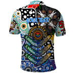 Personalised Kangaroos AFL Celebrating 50 Years of Naidoc Polo Shirt NAIDOC Week 2025 Aboriginal
