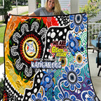 Kangaroos AFL Celebrating 50 Years of Naidoc Quilt NAIDOC Week 2025 Aboriginal