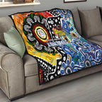 Kangaroos AFL Celebrating 50 Years of Naidoc Quilt NAIDOC Week 2025 Aboriginal